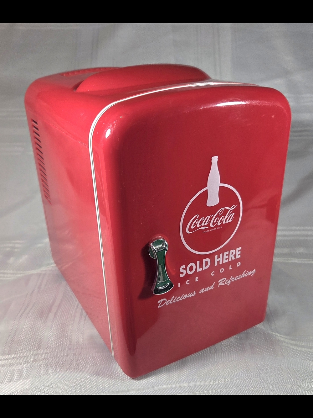 Coca-Cola Red Mini Fridge Cooler